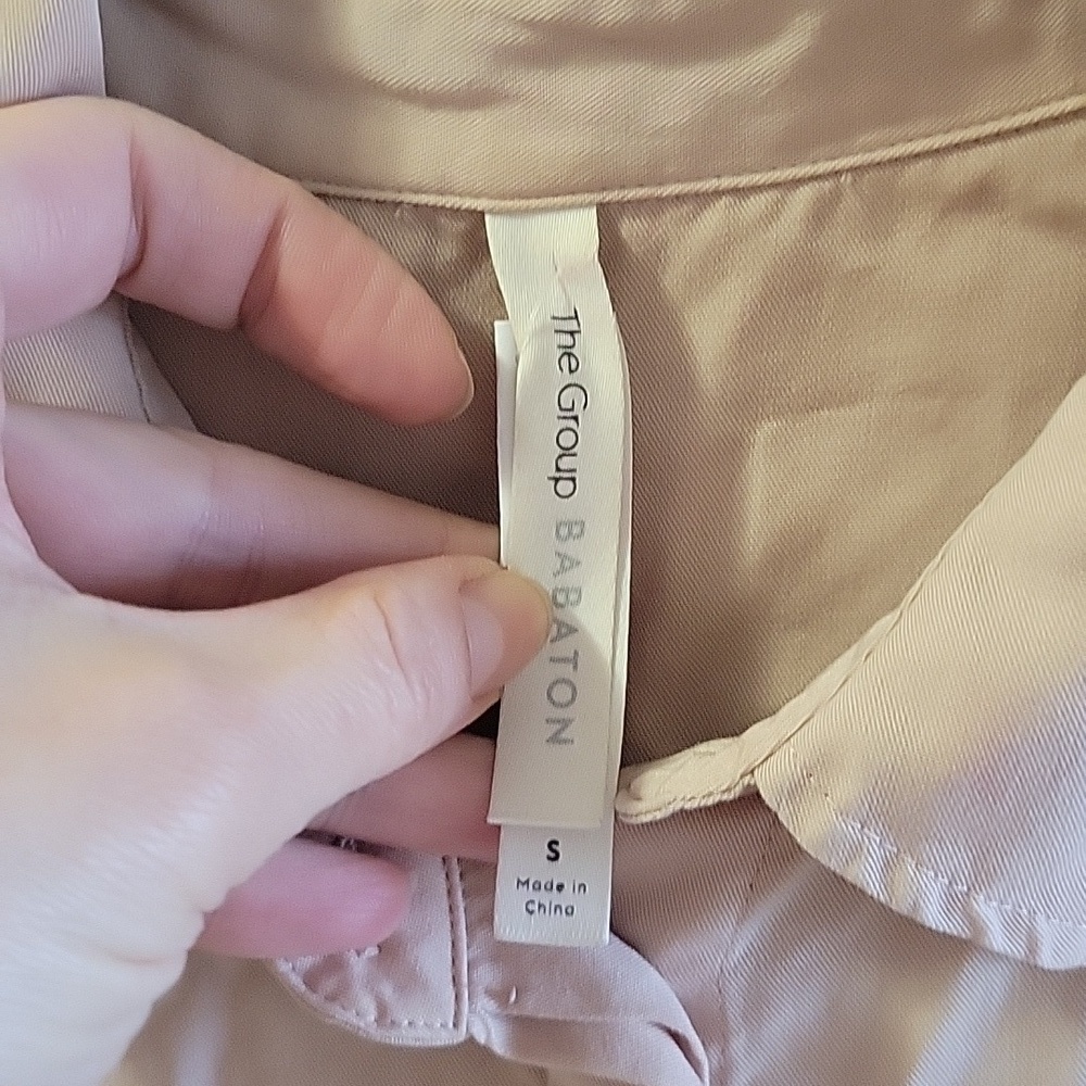 Aritzia The Group BABATON Button-down Shirt S - Picture 6 of 10